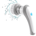thumbnail image 3 of Electric Scrubber for Bathroom Bathtub Kitchen,Portable Cordless Rechargeable Scrubber with 3 Replaceable Brush, 3 of 7