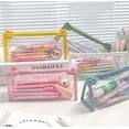 thumbnail image 3 of Trousse à Crayons Transparente (Rose), 3 of 5