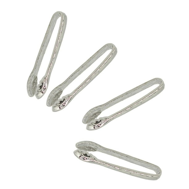 4 1/12 Pinzas de Metal Pinza para Alimentos Utensilios de Cocina Casa de Muebles en Miniatura
