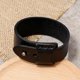 thumbnail image 4 of Pulsera de cuero bovino simple retro popular de deseo de joyería de Amazon para pulsera de hombre, 4 of 4