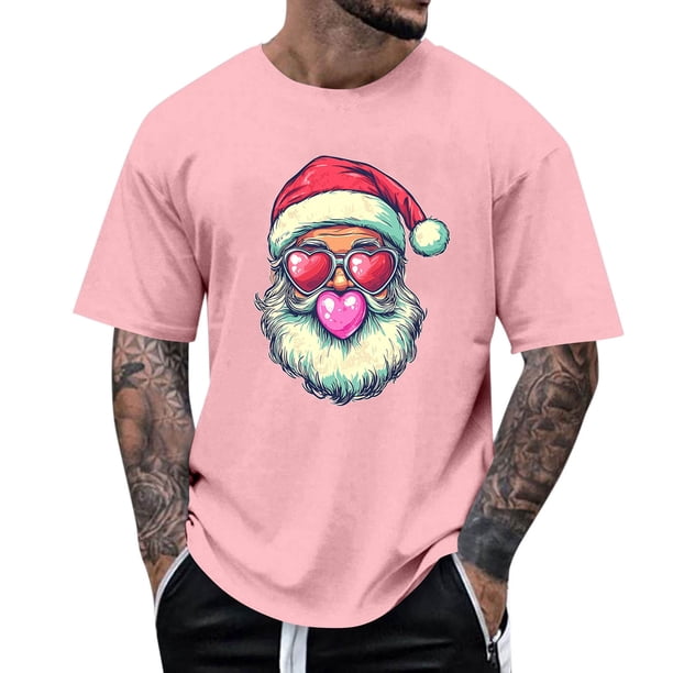 Tops para hombre, blusas y camisas de manga corta con cuello redondo para hombre, camiseta informal con cuello redondo y estampado para hombre, blusa de manga corta, blusa de poliéster para hombre