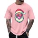 thumbnail image 1 of Tops para hombre, blusas y camisas de manga corta con cuello redondo para hombre, camiseta informal con cuello redondo y estampado para hombre, blusa de manga corta, blusa de poliéster para hombre, 1 of 4
