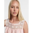 thumbnail image 4 of Kacey Lee Women's Woven Sleep Set, 2-Piece, Sizes XS-XXL, 4 of 5