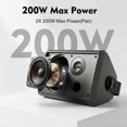 thumbnail image 3 of Altavoces Bluetooth de pared impermeables STUDIOFINIX de 6,5" y 400W, 3 of 9