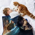 thumbnail image 5 of Percy Jackson Blanket Flannel Soft Sofa Bed Throw for Sofa Birthday Gift, 5 of 13