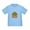 Baby Blue, variant on - Native Skull Headdress T Shirt - Cute Toddler T-Shirt, 100% Cotton