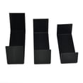 thumbnail image 4 of MYG 3Pcs/set Acrylic Display Stand Black, Jewelry Showcase Storage Rack Shelf Holder,Thickness 0.12in, 4 of 7