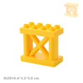 thumbnail image 3 of Bloques de construcción de gran tamaño creativos, accesorios mecánicos, gancho, escalera, ladrillos compatibles, juguetes para niños, 3 of 5