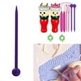 thumbnail image 4 of Wooden Knitting Doll with Crochet Hook French Knitting Doll Set Knitting Starter Set For Crafting Necklaces Bracelets, 4 of 9