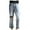 Women c.Blue Pants, variant on Tuphregyow Women's Straight Leg Cargo Pants Classic Wide Leg Baggy Casual Jeans Pants with Pockets High Waist Button Denim Pants Work Leisure New Style Solid Trendy Breathable Black S