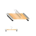 thumbnail image 1 of 40 Ganchos Para Pantalones Madera Natural Premium Ultra Resistentes, 1 of 5