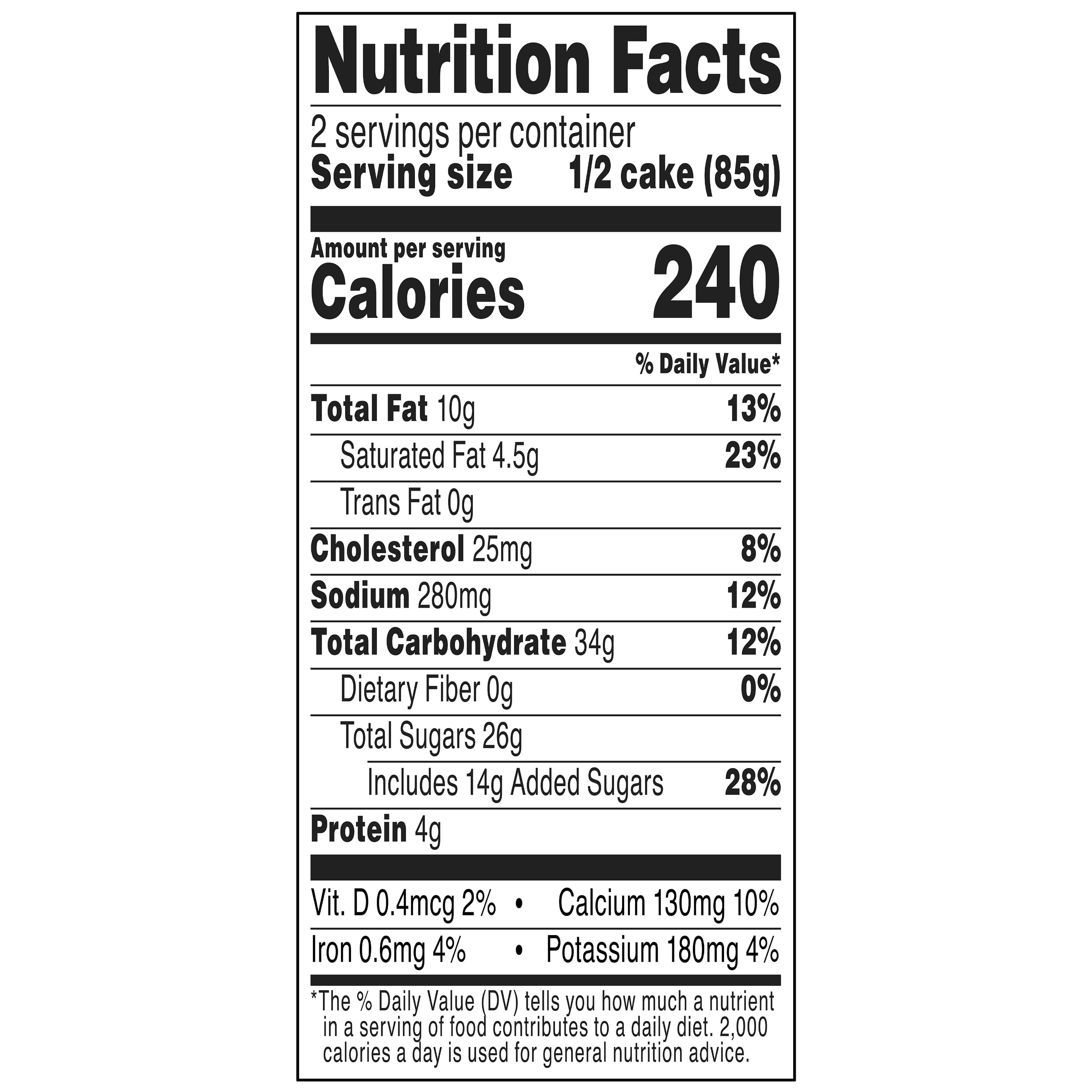 Marketside Single-Serve Churro Tres Leches Parfait, 5.9 oz (Refrigerated)
