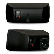 Acoustic Audio AA32CB Mountable Indoor Speakers 2100 Watts Black Bookshelf 7 Speaker Set AA32CB-7S