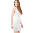 thumbnail image 3 of Made by Olivia Women's Basic Sleeveless Racerback Round Neck Bodycon Mini Dress, 3 of 5