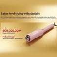 thumbnail image 2 of Automatic Rotating Curling Iron for Long Hair, 3 Temp Automatic Curling Iron, Anti-Scald Portable Hair Curler with 500 Million High Concentration, Dual Voltage, Pink, 1 1/4 Inch, 2 of 8