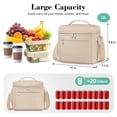 thumbnail image 4 of Bolsa Térmica DALINDA para Mujer, 13L, Nylon Impermeable, 4 of 9