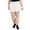 White, variant on Id Ideology Plus Size Flounced Active Skort, Black, 3X