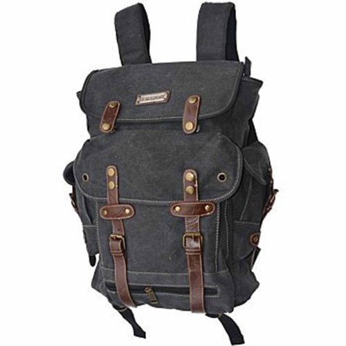 EuroSport WWII Canvas Backpack Bag 