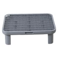 thumbnail image 3 of Flynix Cat Step Kitten Litters Box Footboard Professional Supplies Litter Trapper Cat Gray, 3 of 10