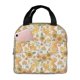 thumbnail image 1 of Disketp Groovy Hippie Flower Mushrooms for Insulated Lunch Bag for Women and Men, Perfect for Work, Hiking, Picnic, 1 of 8