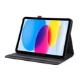 thumbnail image 6 of For iPad (A16) 11th / 10th Generation 11 inch Leather Folio Case Flip Stand Cover with Hand Strap, 6 of 8