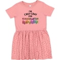 thumbnail image 3 of Inktastic I'm Cray Cray for Kindergarten Fun Crayons Girls Toddler Dress, 3 of 5