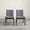 Grey, variant on Noble House Sidney Laura Dining Chair Set, Linen Upholstery with Solid Wood Frame, Set of 2, Beige