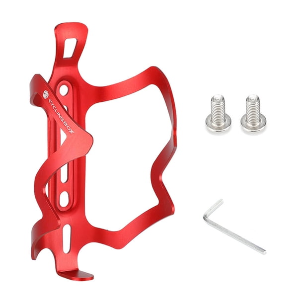 Estante de botella de bicicleta CYCLINGBOX, jaula para botella de agua para bicicleta, soporte para botella de bicicleta, soporte para botella de agua de aleación de aluminio para bicicleta de montañ CYCLINGBOX Estante de botella de bicicleta