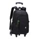 thumbnail image 3 of Mochila con ruedas Perfke para adultos 6 ruedas amarillas, 3 of 5