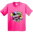 thumbnail image 3 of Inktastic The 80s Cassette Tapes Youth T-Shirt, 3 of 5