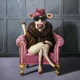 thumbnail image 2 of Art.com Udder In Law Art Print by Lucia Heffernan, 24" x 24", 2 of 4
