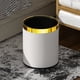 thumbnail image 5 of Cubo de basura Wosthever para baño y cocina Gris 10L/Anillo de Oro, 5 of 6