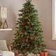 thumbnail image 4 of Adornos navideños, regalos navideños, paquete de 16 bolas de Navidad con lazo, bolas de espuma para árbol de Navidad., 4 of 6