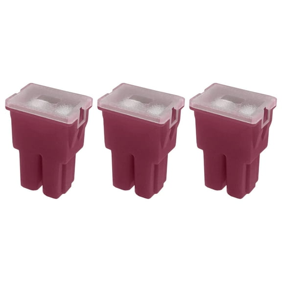 Straight Female Terminal 30 Amp Fuse Replacement for PAL Auto Link, FLF Fuse Cartridge - Automotive Car Truck Audio RV (30A, 3 Pack)
