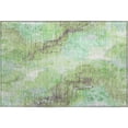 thumbnail image 2 of Addison Rugs Mayfield Premium Machine Washable Transitional Abstract Green Rectangle Rug, 1'8" x 2'6", 2 of 6