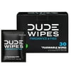 Dude Wipes On-The-Go Fragrance Free Flushable Wipes 30 ea