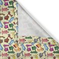 thumbnail image 6 of Ambesonne Cartoon Valance & Curtain, Colorful Motorcycles, 55"x36", Blue Yellow, 6 of 6
