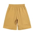 thumbnail image 2 of Athletic Shorts for Men Pack Men's Cargo Shorts with Elastic Waist Drawstring,Plus Size Summer Wide Leg Shorts with Multi Zipper Pocket Yellow 5XL, 2 of 7