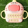 thumbnail image 5 of Loespoir Musical Dinosaur Drum Toy, Baby Hand Beating Activity Set, Early Education Rhythm Game for Sensory Development, with Multiple Sounds(Pink), 5 of 6