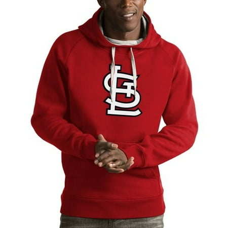 - St. Louis Cardinals Antigua Victory Pullover Hoodie - Red