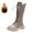 Pink2, variant on lnmuld Boots for Girls Stylish Autumn Girls Casual Boots Flat Thick Sole Non Durable PU Leather Comfortable Walking Footwear for Kids