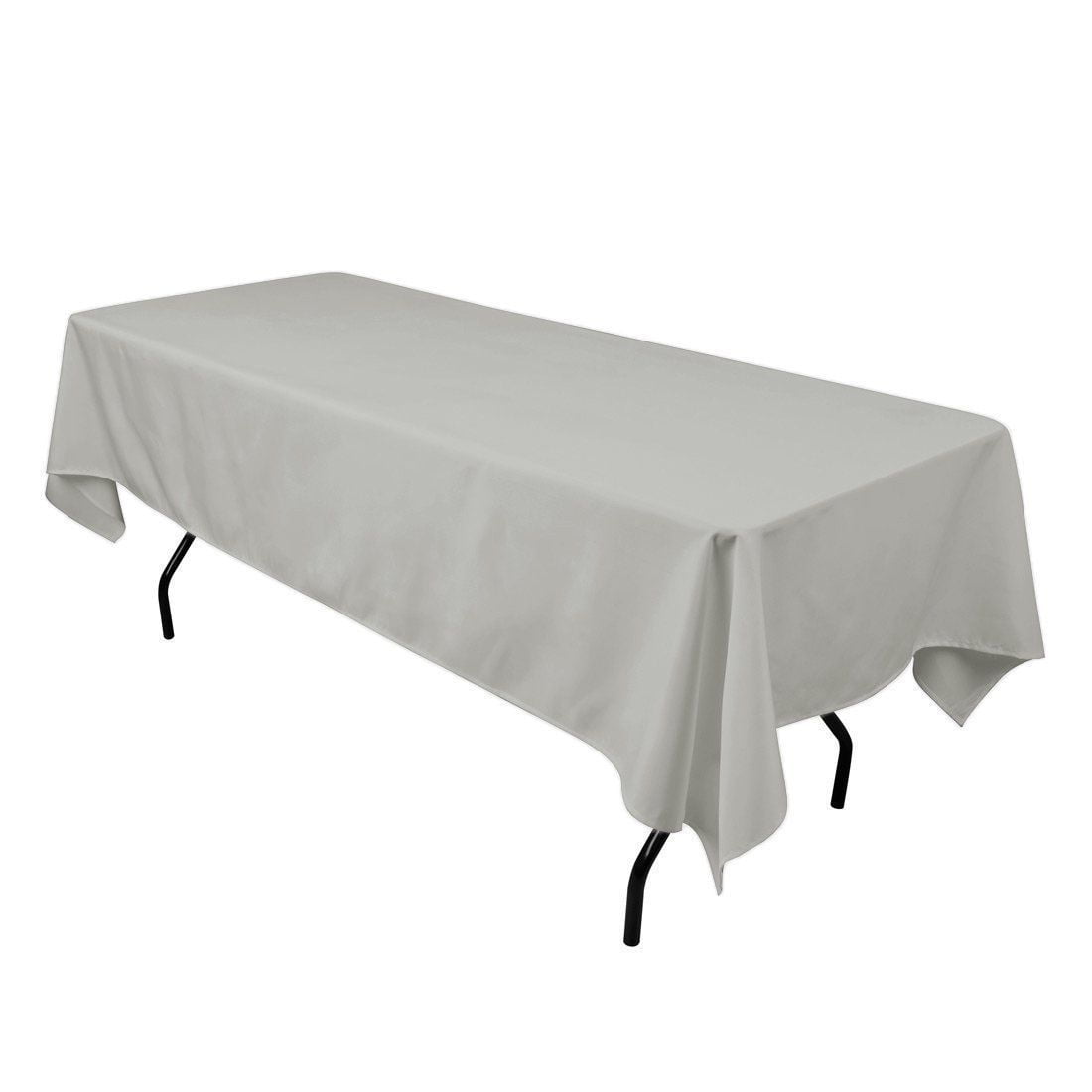 15 pack 60"×102" Seamless Polyester Tablecloths Wholesale Wedding Catering Dine 