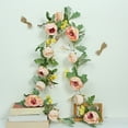 thumbnail image 6 of Nkmbld Halloween Artificial Hanging Fall Leave Vines 6.56ft Simulated Artificial Flower Vines Rose Wedding Decoration Arch Wrapped Around Rose Vines, 6 of 8