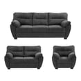 thumbnail image 1 of Sala 3-2-1 DICASA Monza (Sofá, Love Seat y Sillón) Gris Carbon para Sala, 1 of 8