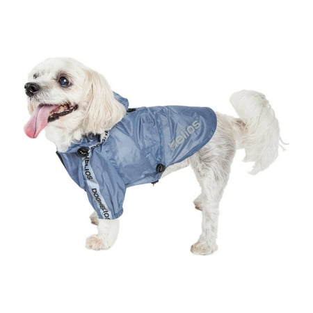 UPC: 0810787038260 | Dog Helios Torrential Shield Waterproof Multi-Adjustable Pet Dog Windbreaker Raincoat