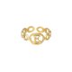 thumbnail image 1 of Anillo de 26 letras chapado en oro de acero de titanio Anillo de dedo índice de apertura en inglés Anillo hueco Wmkox8yi  sjalhkljlk1968, 1 of 1