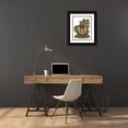 thumbnail image 3 of Fab Funky 15x18 Black Ornate Wood Framed with Double Matting Museum Art Print Titled - Hot Chocolate Bear, 3 of 4