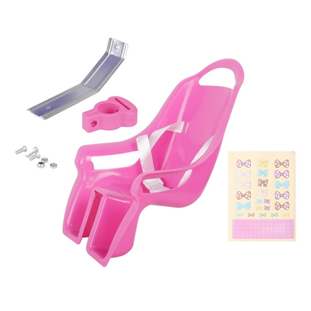 Asiento de bicicleta para niños con pegatinas DIY, decoración de bicicletas para niños, regalos para niños, bicicleta. Rosado