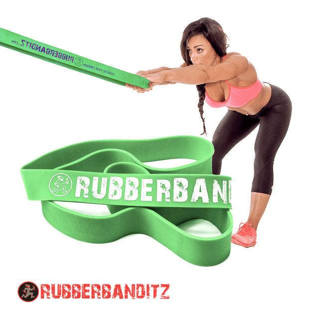 Pull up Assist Resistance Bands by Rubberbanditz Heavy Duty Loop