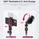 thumbnail image 4 of Ulanzi St-06s Soporte para teléfono 360clamp Phone Tripod Mount Dual Cold Mounts Vlog Selfie Transmisión en vivo Grabación de video, 4 of 5